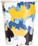 BATMAN narodeninové poháre papierové 266ml 8ks.