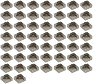 LEGO PLATE 3024 1x1 trans čierna NOVINKA (10g) 51 ks.