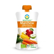 Mrkva + jablko + banán pena 120 g Bio Food