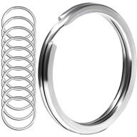 Kľúčenka, kľúčenka, krúžok, plochý krúžok 30 mm / 10 ks.