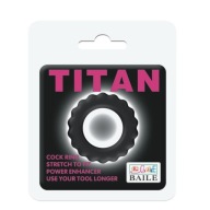 Erotický prsteň na penis BAILE - TiTAN RING - Štýlový sexy