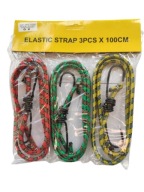Gumička do batožiny 8mm / 100cm 3ks sťahovacia šnúrka