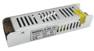 12V 60W 5A SLIM IP20 páskový napájací zdroj pre NEON LED pásiky