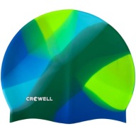 Silikónová plavecká čiapka Crowell Multi Flame