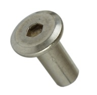 Spojovacia matica, typ Ericson, nehrdzavejúca oceľ, plochá hlava M5 x 12 mm