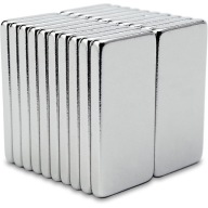 MAGNET MALÝ NEODYMOVÝ TANIER 10x5x1 mm, Obdĺžniková lišta, 20 ks.