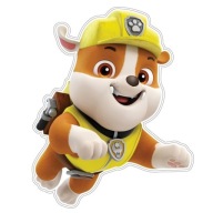 Nástenná dekorácia Paw Patrol - Rubble