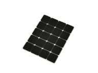 Plstené podložky pod obdĺžnikový nábytok 20x20mm 20