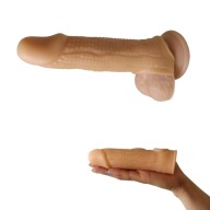 ZHRÚŠŤUJÚCI SILIKÓNOVÝ KRYT NA PENIS A SEMENNÍKY