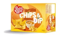 NACHO BOX Slaná nachos & syrová omáčka 170 g