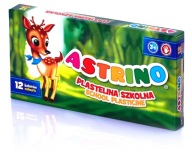 Astrino školská plastelína, 12 farieb