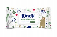 Kindii Natural Balance čistiace obrúsky pre deti 60 ks
