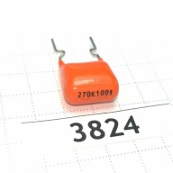 Kondenzátor MKT366 Philips 270nF 100V R7,5 10% x10