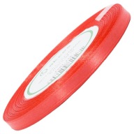 STUHA SATÉNOVÁ stuha koralová 6mm - 32mb