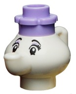 Figúrka dp077 LEGO Pani Kráska a zviera. Potts