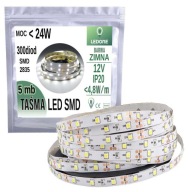 LED pásik 2835 300 IP20 5m studená biela