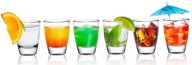 GLASMARK Poháre na vodku Sud 25 ml 6 ks