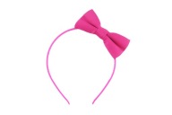 Elegantná polomatná čelenka FUCHSIA PINK