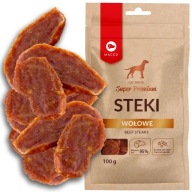 Hovädzie STEAKY Natural Dog Treat Puppy 100g