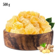 Sušená kocka zázvoru s cukrom
