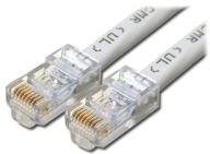 LAN UTP SIEŤOVÝ KÁBEL, SKÚTENÝ PÁR kat. 5E ETHERNET 2m