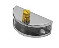 SKLENENÁ POLICA RÚČKA UM CHROME 35X16X15MM GJM
