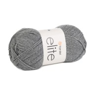 100g priadza 100% akryl YarnArt Elite sivá 29