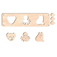 senzorická manipulačná doska puzzle puz12