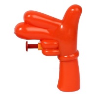 Pištoľ VODNÁ 10 cm ORANŽOVÁ pištoľ