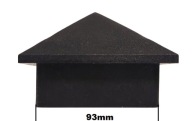 ČIAPKY HMOTY 100x100 PRE DAKAJ PLOTOVÝ STĹP STENA 1-3,5MM