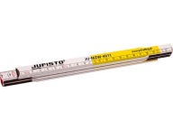 DREVENÁ SKLÁDACIA MIERA 100 cm METER 1 m BIELE ŽLTÉ JUFISTO