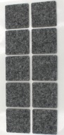 STAROSTLIVOSŤ O PODLAHU samolepiace plsti 40 x 40 mm ŠEDÁ