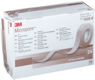 3M Micropore 1,25 cm x 9,1 m, telová farba 1533-0