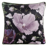 Dekoračný obliečka na vankúš Flowers 45x45 Velvet 116 Czar+Fial