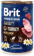 Brit Premium Junior Morka s pečeňou 400g
