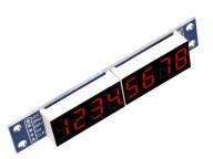 Osemmiestny displej MAX7219 0,36