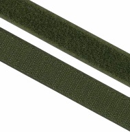 VELCRO VELCRO VELCRO PÁSKA OBOJSTRANNÁ SILNÁ OLIVOVÁ - 25mm