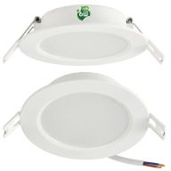 LED stropné svietidlo, zápustné, zápustné, 6W, 660lm, 4000K, biele