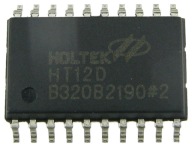 HT12D SO20 dekodér diaľkového ovládania /3357
