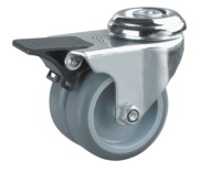 OTOČNÉ KOLESÁ TANDEMOVÝ TYP BEŽECKÝ SET RIADENIE GUMOVÉ KOLESÁ 50MM 80KG