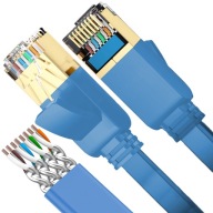 LAN ETHERNET RJ45 CAT7 ZLATÝ FTP LAN KÁBEL 1M