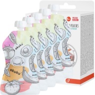 OPÄTOVNE POUŽITEĽNÉ SÁČKY NA POTRAVINY VRECKÁ 150ml AKUKU 5ks