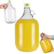 DAMA NOSIČ VÍNA 5L S ČIAPKOM BANIAK VÍNO BALÓNKY ALKOHOLOVÉ LIKÉRY
