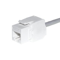 Keystone jack RJ45 kat.6 UTP modul, bez náradia