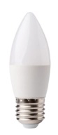 LED žiarovka na sviečku 10W (90W) E27 studená farba 6500K 900lm