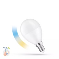 LED GUĽA 5W E-14 230V CCT+DIM Wi-Fi spektrum SMART