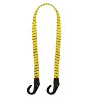 OXFORD ELASTICKÝ PÁS S HÁČKAMI TUV/GS BUNGEE XTRA ŽLTÁ ČIERNA 90CM
