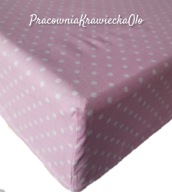 REZEROVANÁ PLACHTA 120x60 Bodky na ružovej
