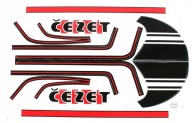 Samolepky samolepky DECALS CZ CEZET 350 samolepiek