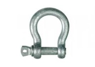 Očko Omega, pozinkované 10 mm, s ochranou